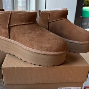 Women's Classic Ultra Mini Platform Booties